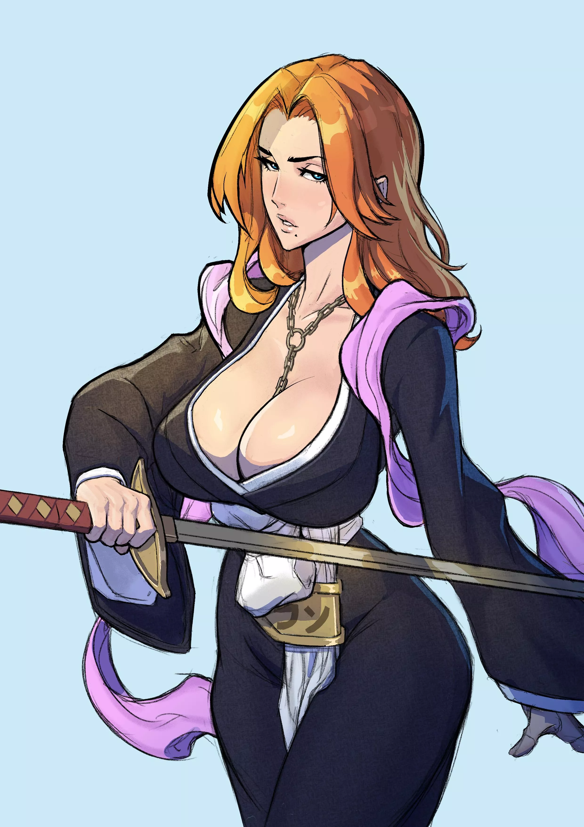 Rangiku fanart by me (jamjohn_art) posted by PapaFranxx
