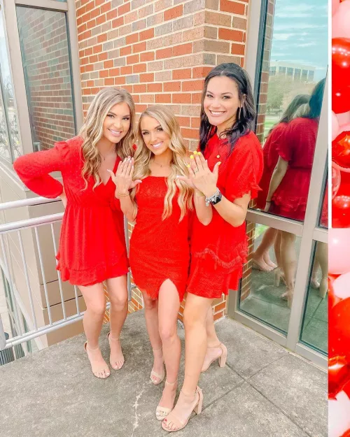 Red Dresses by whitetoweltw