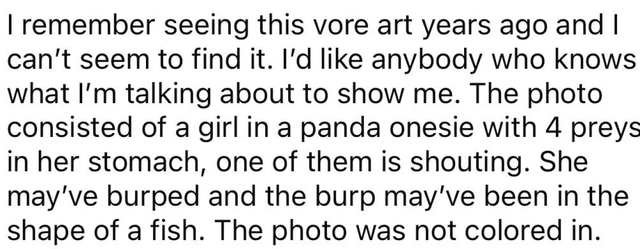 {request} Trying to find a vore photo by KidStudioz