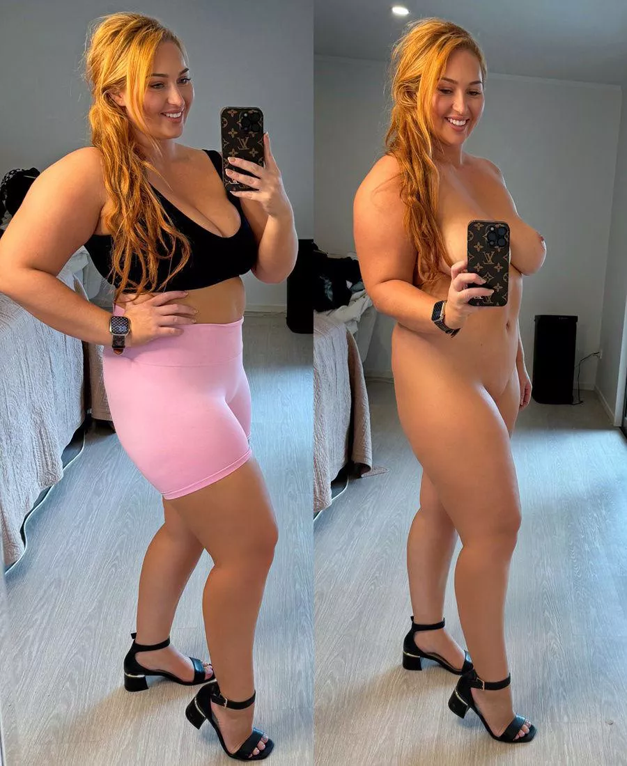 Sporty casual VS. butt naked posted by TastelessNor