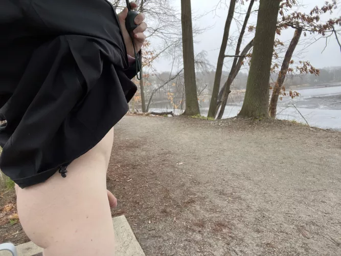 Too public? What would you do if found me on the trail? by Hairy_Log6055