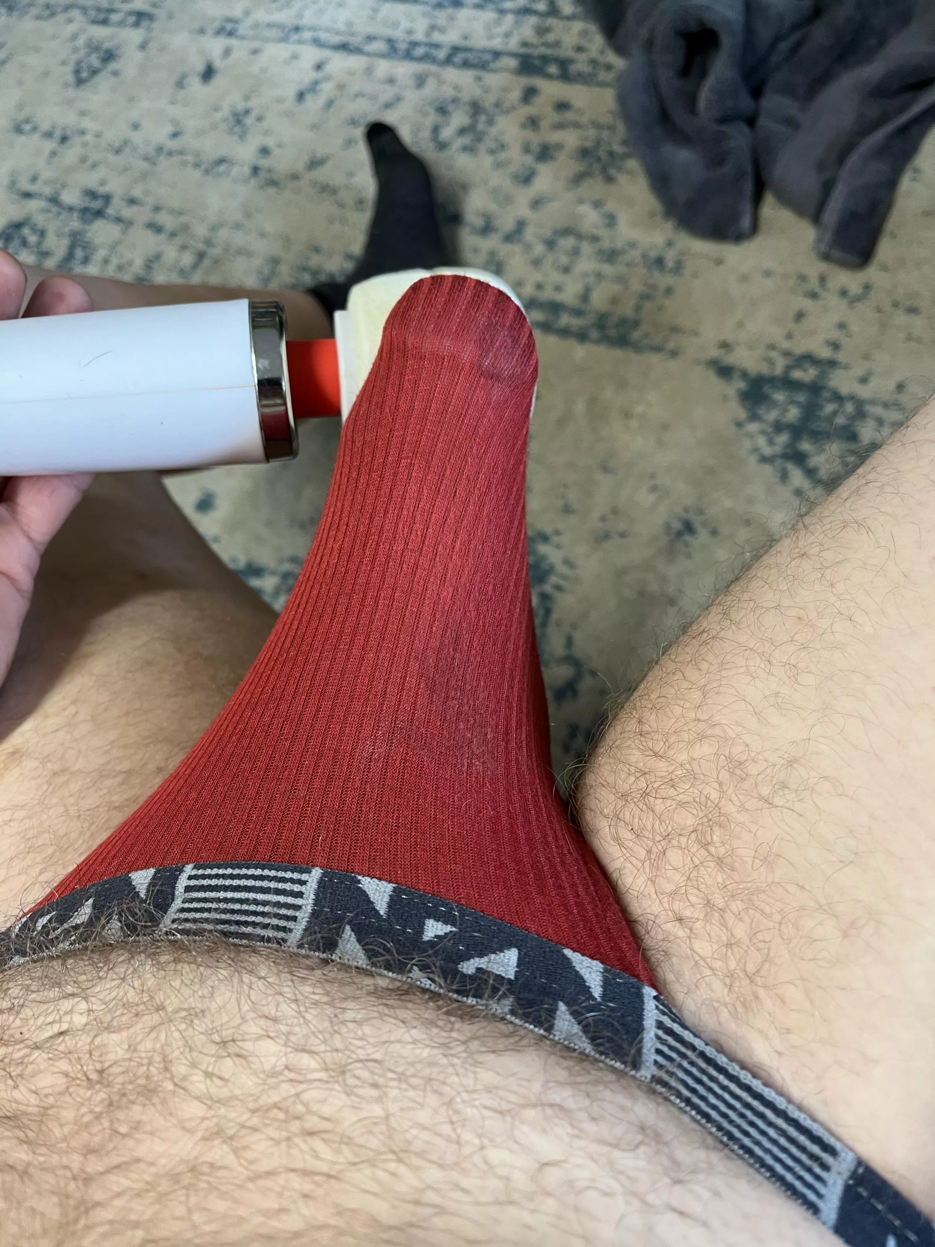 Vibrator fun in N2N jock posted by Stock-Builder-362