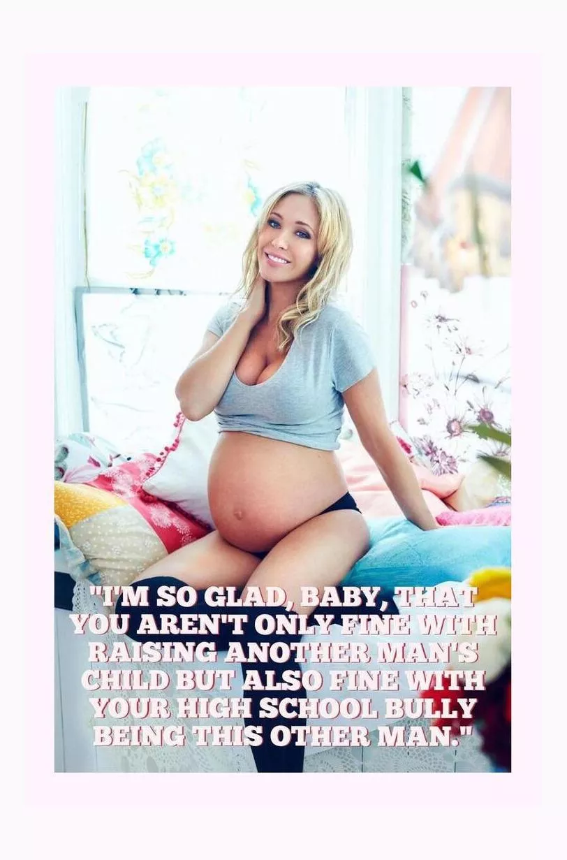 Your face used to get swollen with his fists. Now, your wife's baby is swollen with his baby. It used fo hurt you, bur now it turns you on. posted by OtherwiseOpinion7043