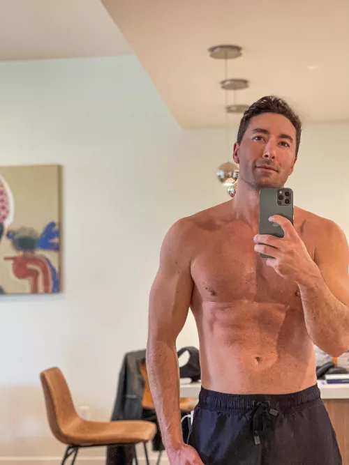 35 post gym sweat by erion128