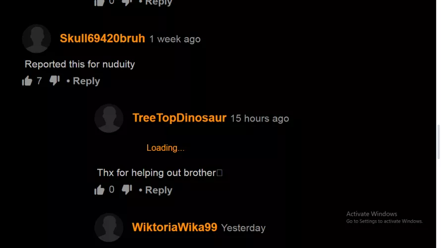 Ahhh yes the site where nudity is not allowed by SudhirDuh