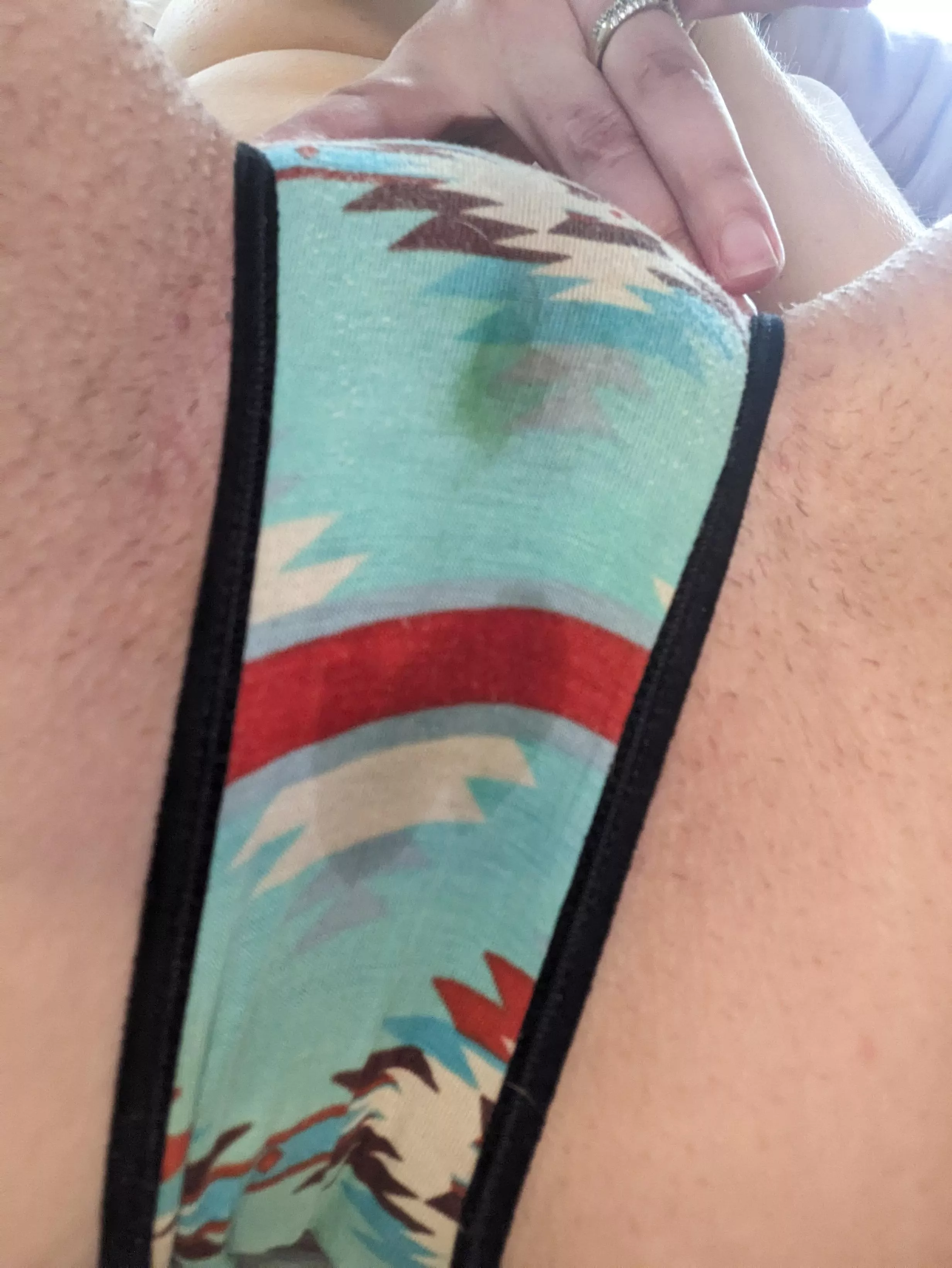 Buzzed one out in my underwear 💦 posted by Rude_Complex_1554