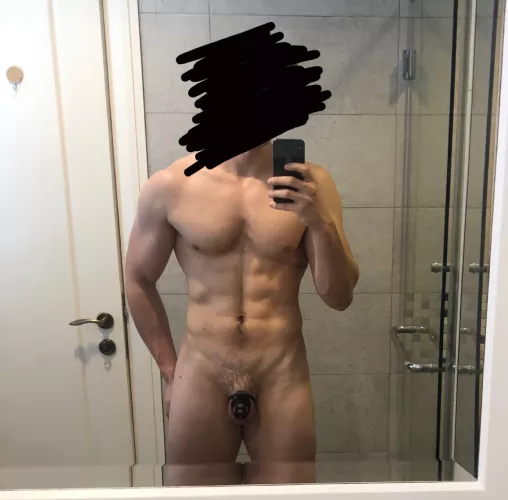 [Day 1] Chastity Fitness Journey by curiouscutecouple