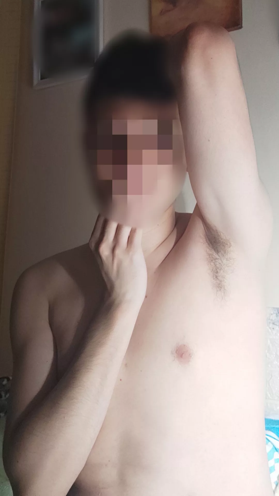 Embracing my armpit hair posted by hornjoff