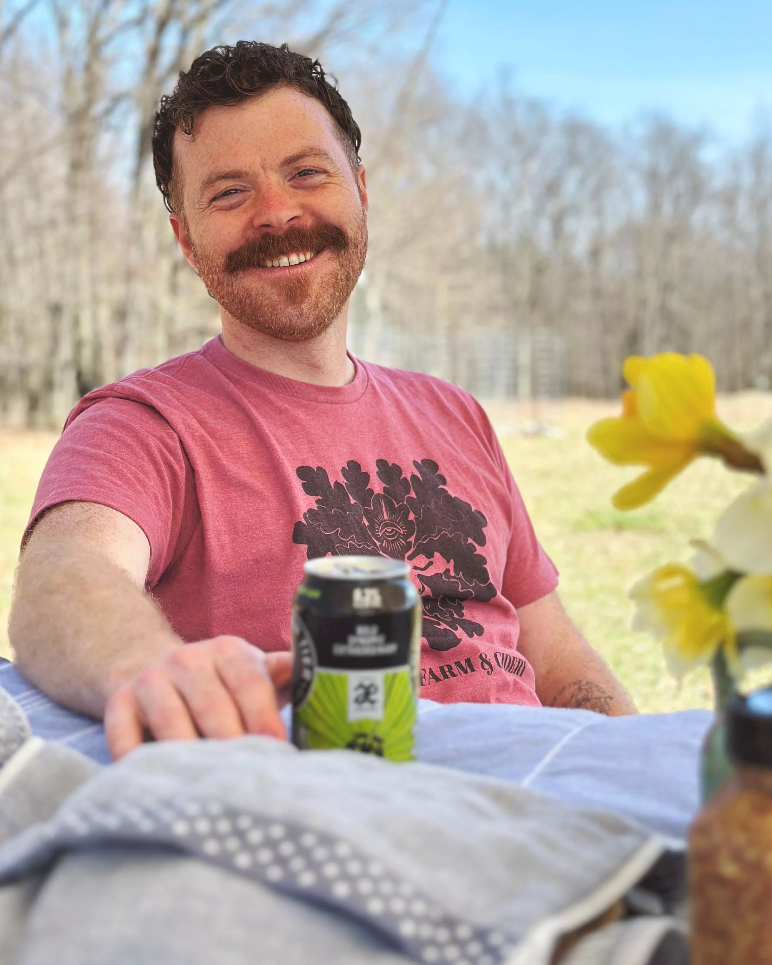 Enjoying a beer 🍻 posted by back2natureboys