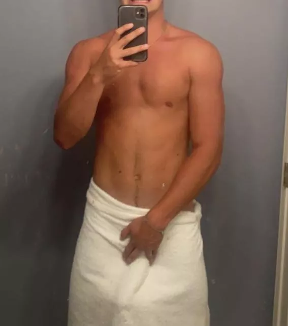 Hot shower always gets me going posted by ZestycloseTea3646