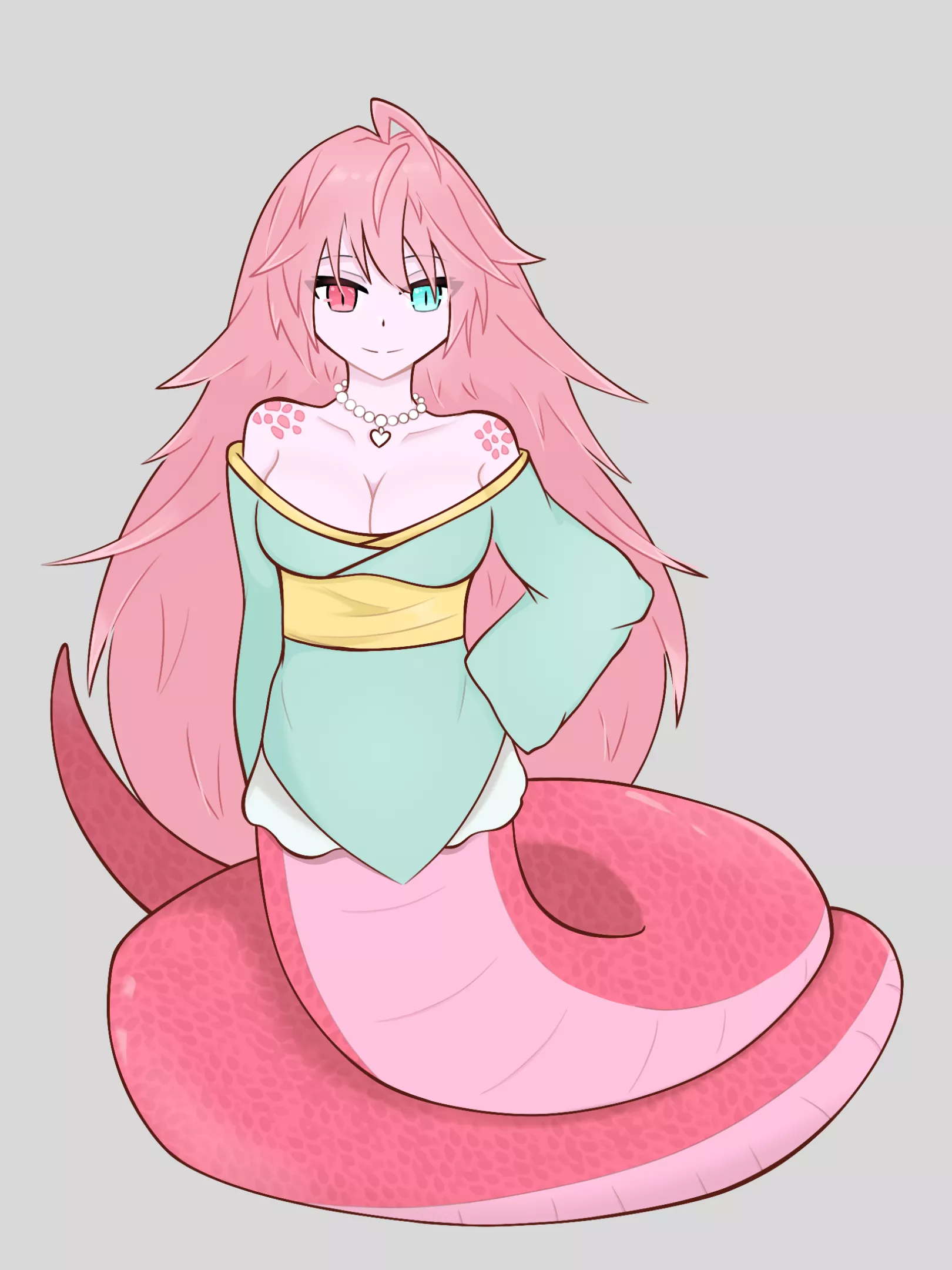 Lamia I drew posted by Lunyaru