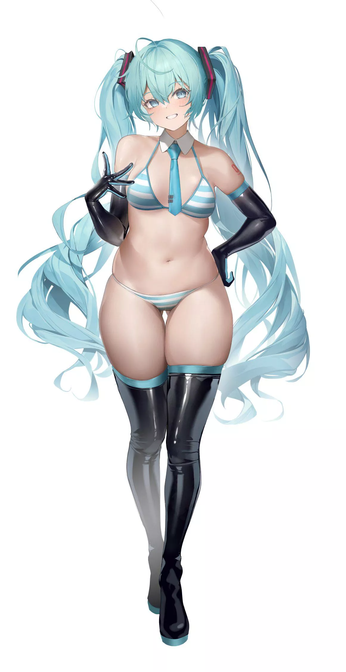 Miku Thighs posted by ArmorXIII