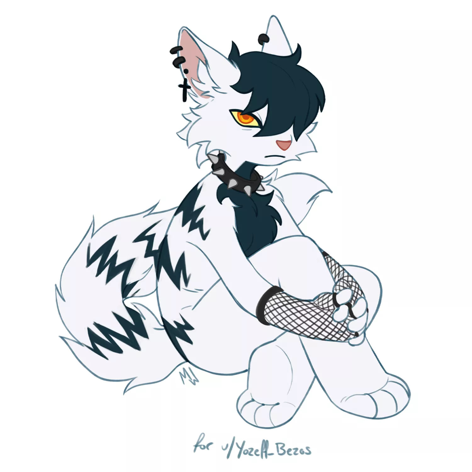 Number 81 in my 100 furries series. Sona belongs to u/Yozeff_Bezos (Art by my, @MellowWingArt on X) posted by MellowWingArt