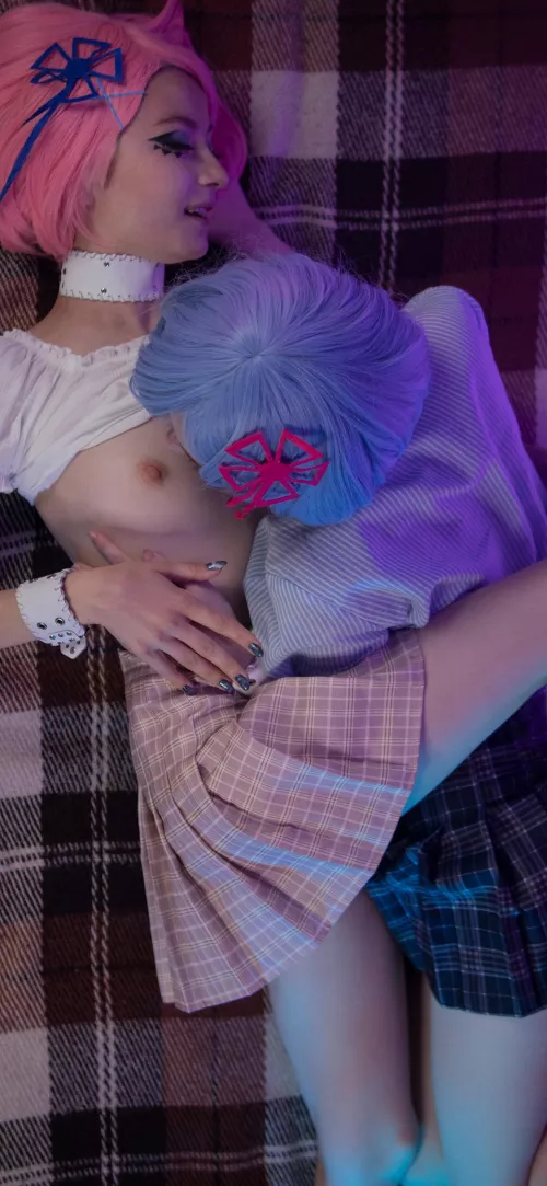 Perfect place for ur cock is between us by MereOasis