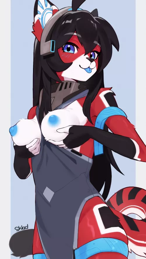 Silly Robot Cat~ :3 [F] (sklad) by noblebun