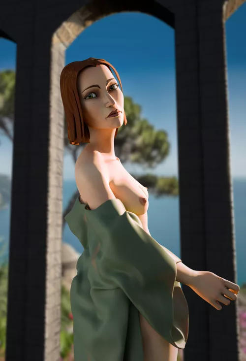 Waking one morning by the sea with Bo-Katan (LiamsGem) by liamsitagem