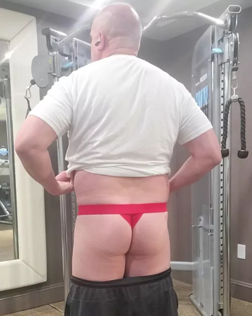 What are you wearing under those gym shorts? by lockedmsclbttm