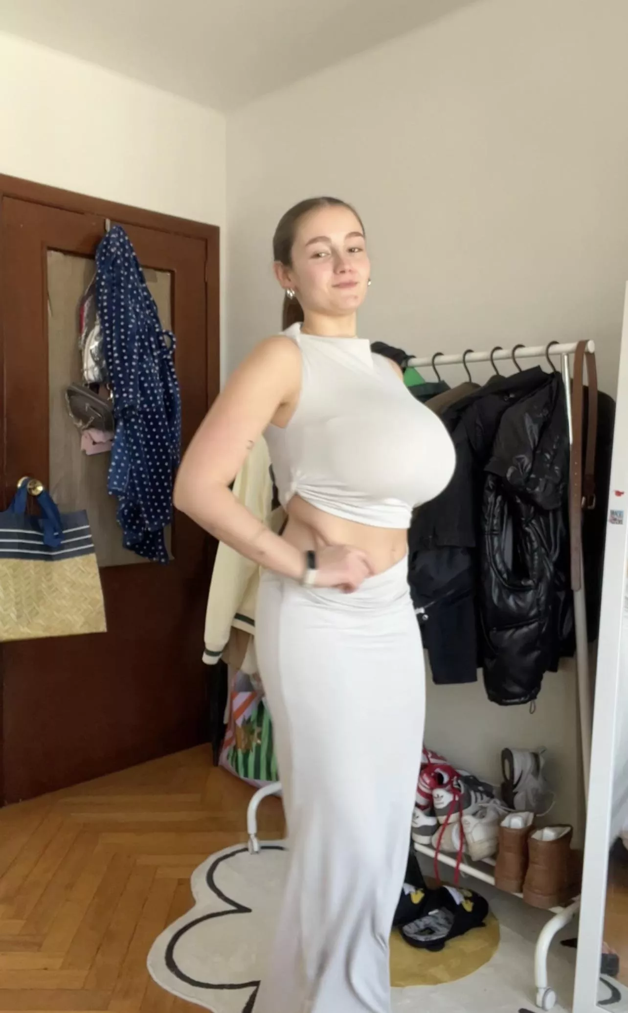 White doesn’t hide them well posted by basedgod1708