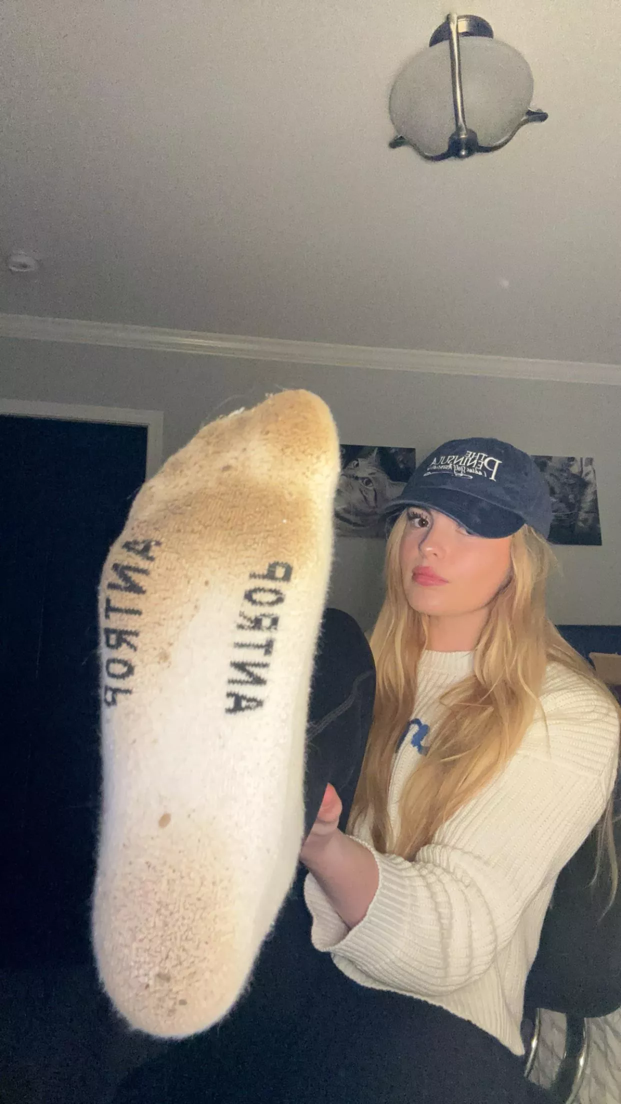 whoops, stepped outside without shoes on [F] posted by Practical_Whereas_44