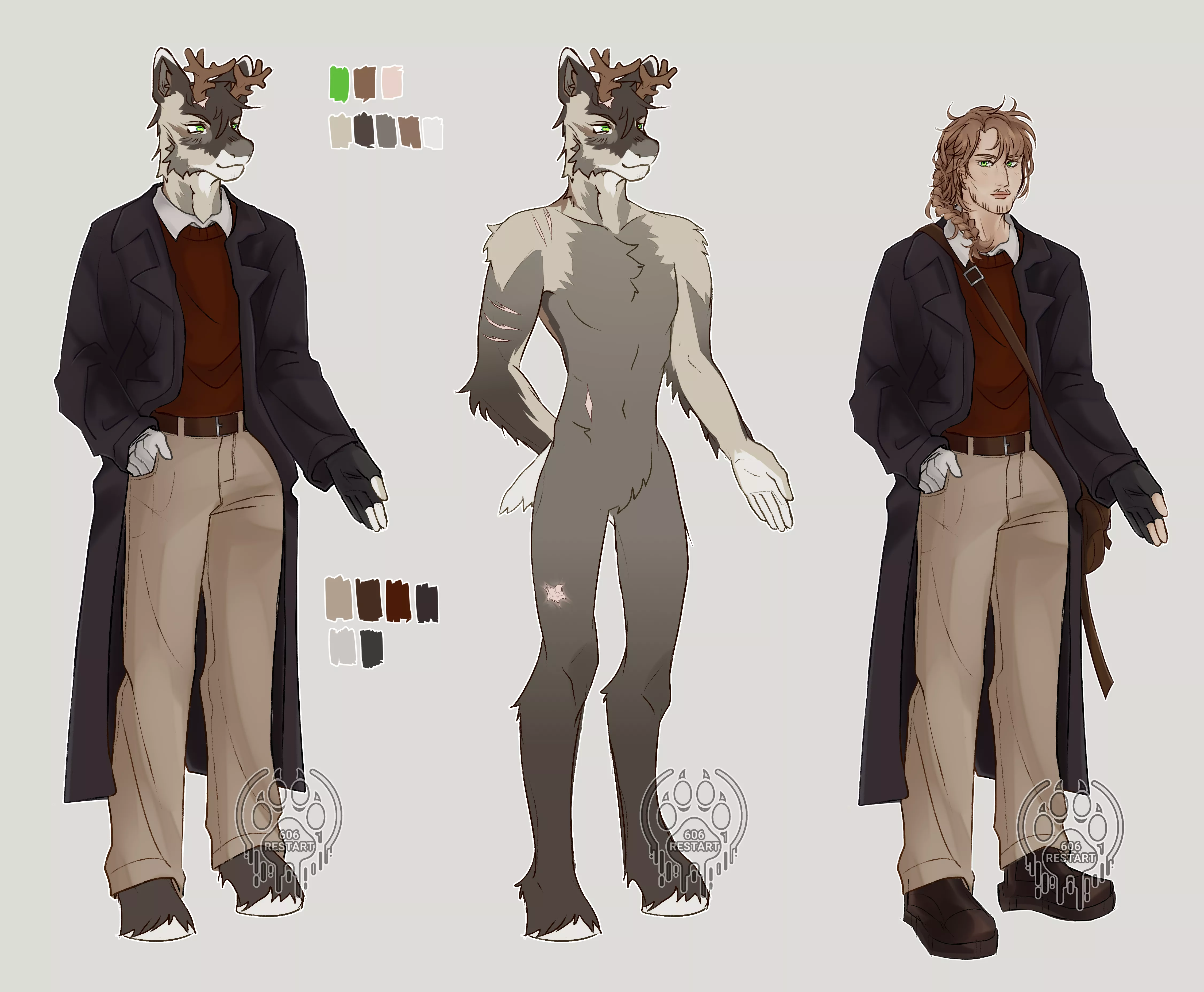 anyone's anthro oc also got a human form ? posted by ijsolation