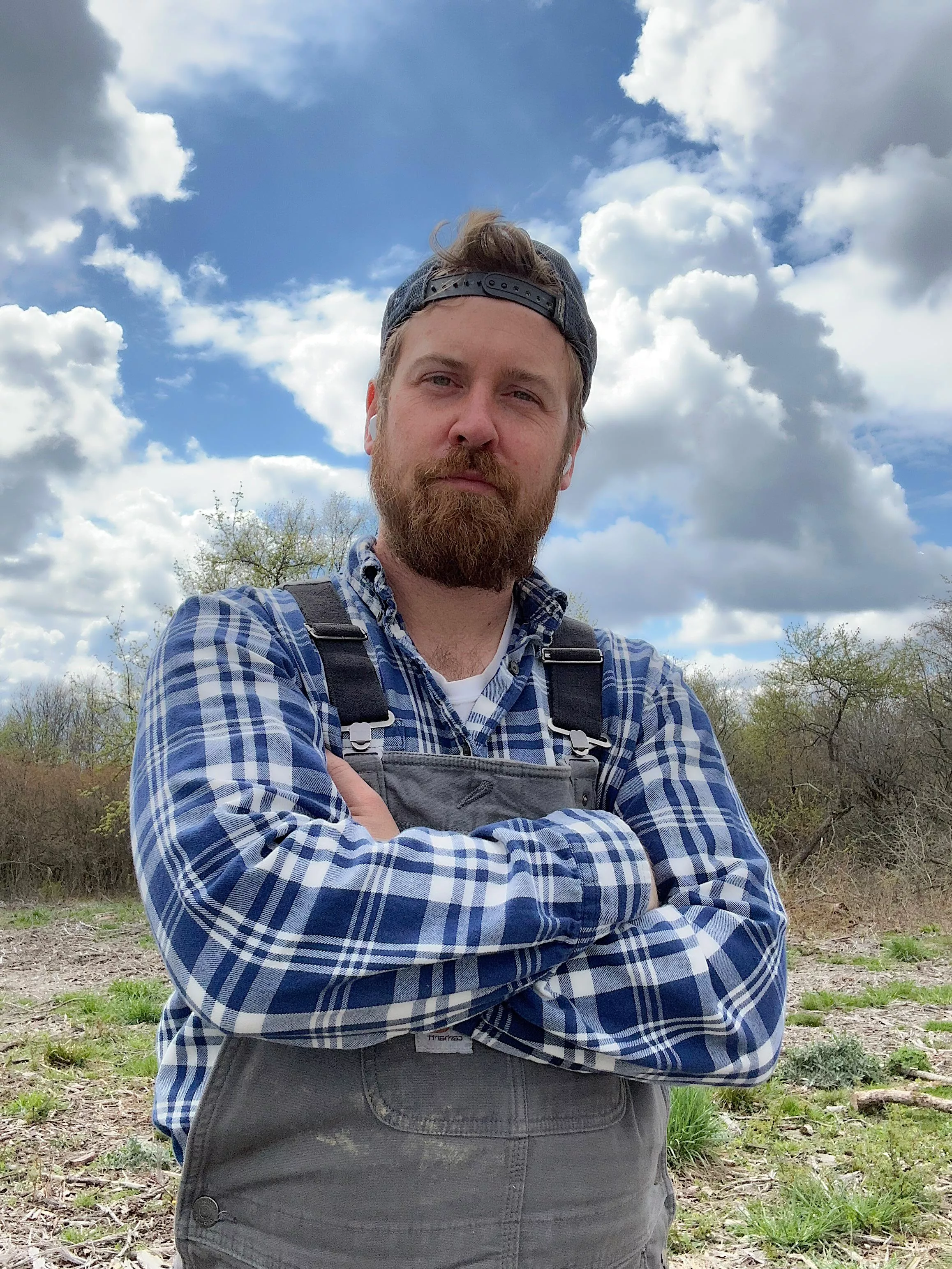 Beautiful day to work on the farm 🌞  posted by back2natureboys