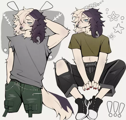 borzoi~ raffle prize for someone on twitter  by Iamrocam