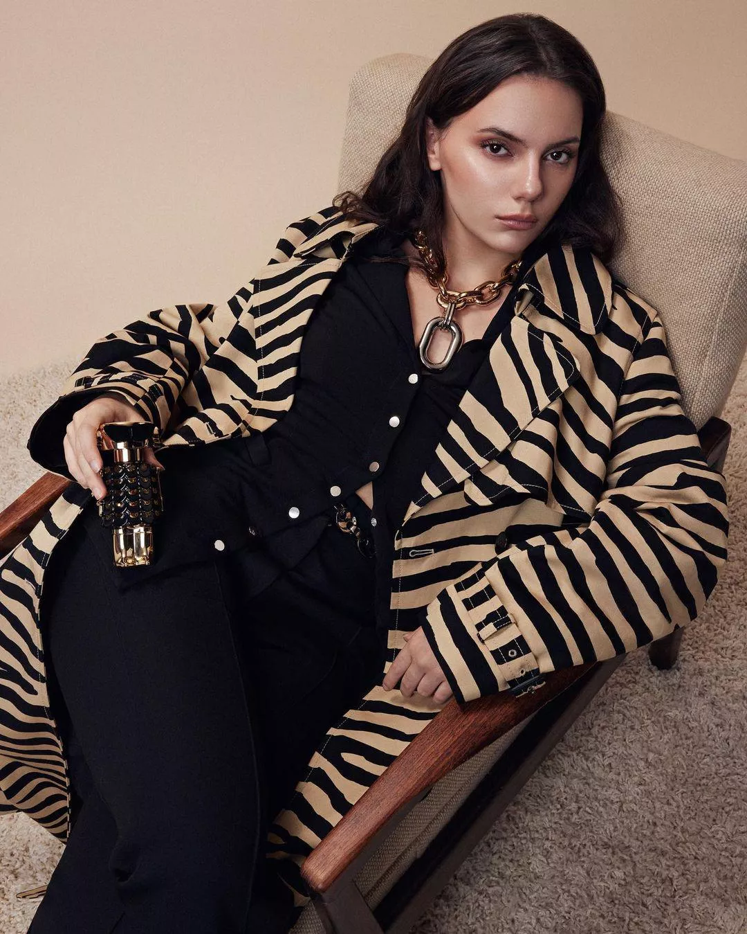 Dafne Keen for rabanne perfume posted by Wild-Calligrapher141