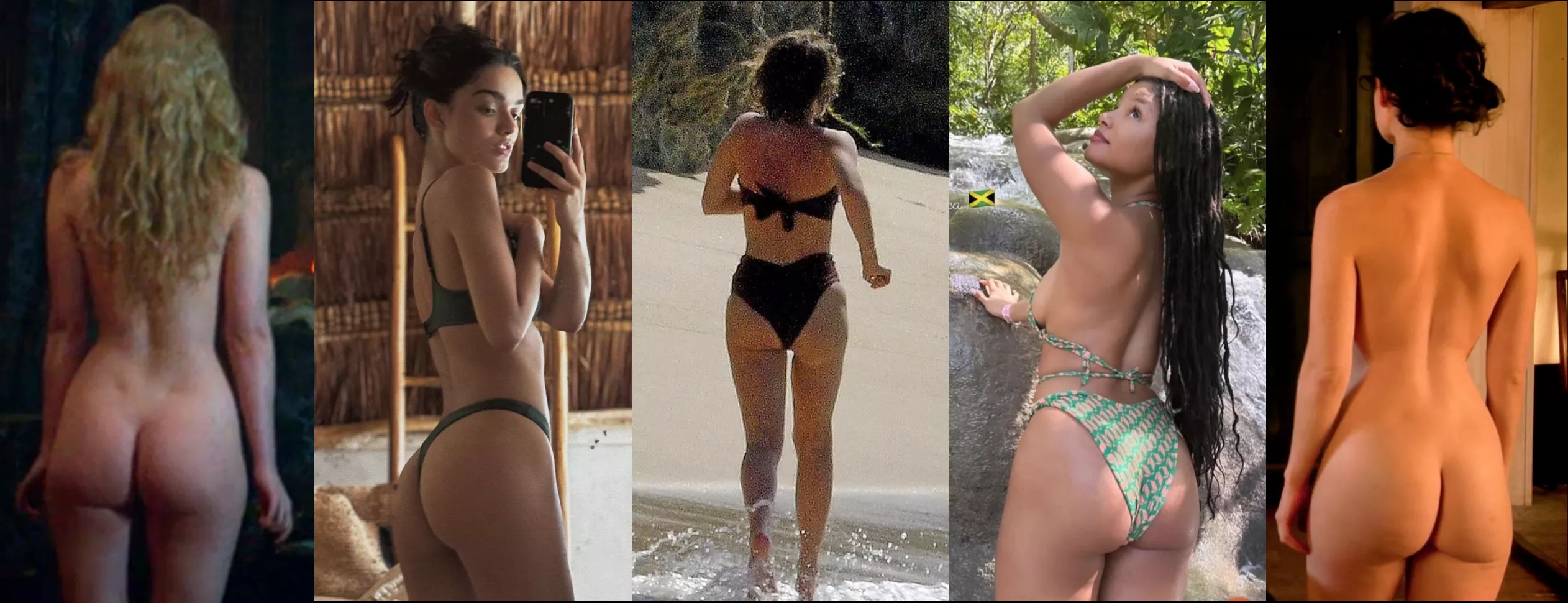 Disney really is an ass man's happiest place on earth. (Elle Fanning, Rachel Zegler, Emma Watson, Halle Bailey, Lily James) posted by Comics_Code