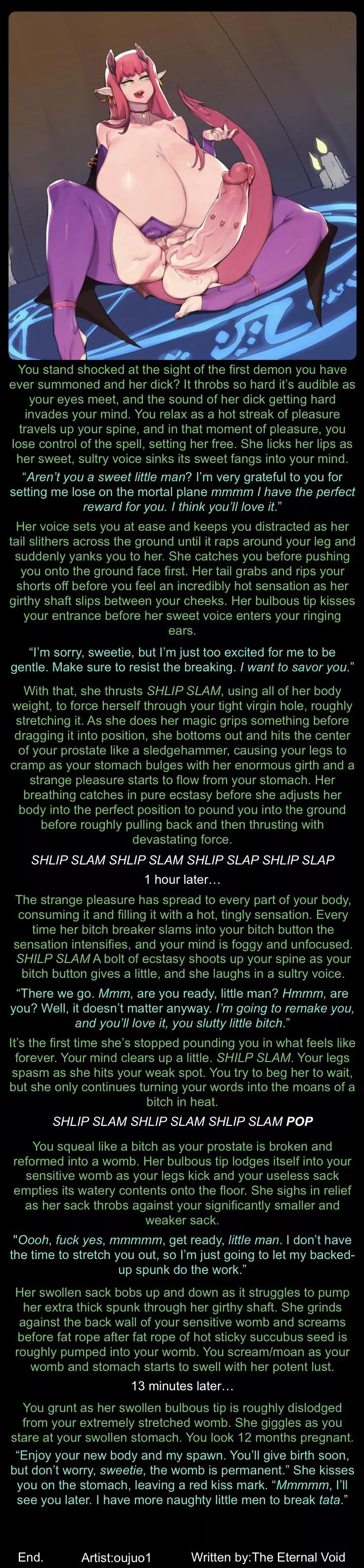 Failed Summoning [rough] [noncon] [impreg] (Artist:oujuo1) :3 posted by The_EternalVoid