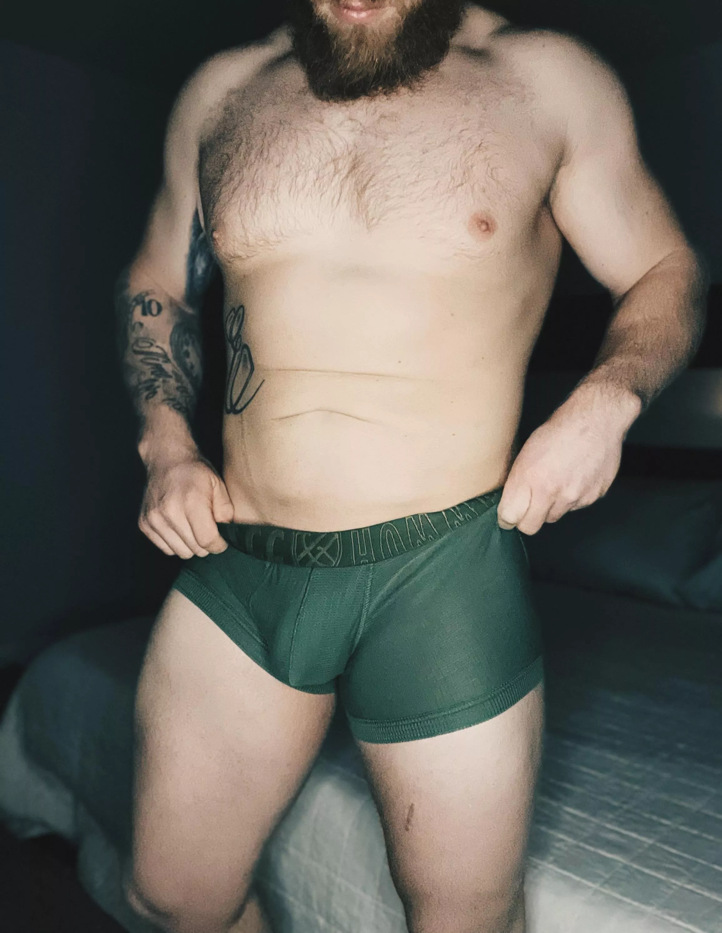 I always keep the chest hair  posted by RemyDecember