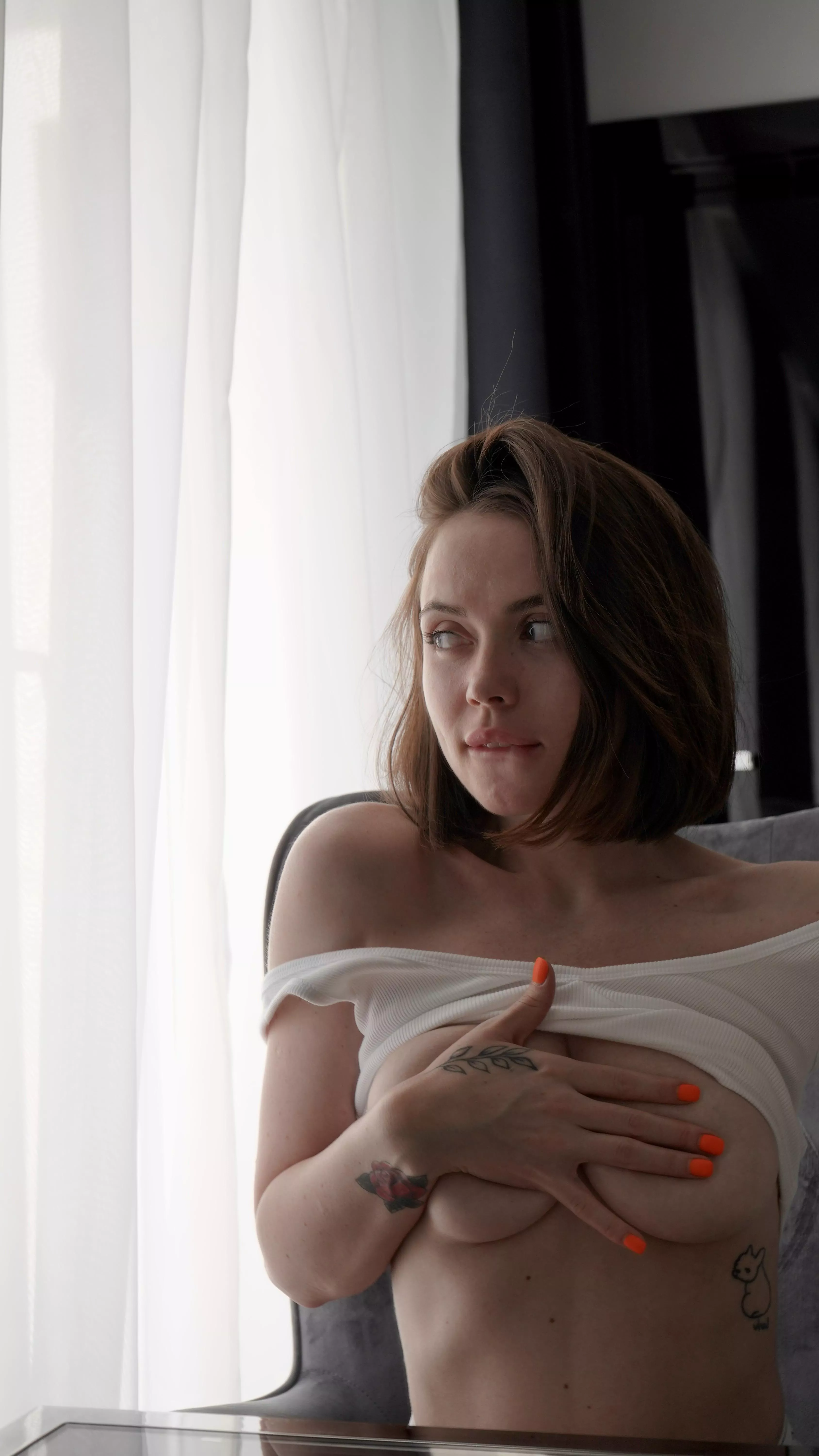 It would be a crime if I wore a bra posted by AvailableRen