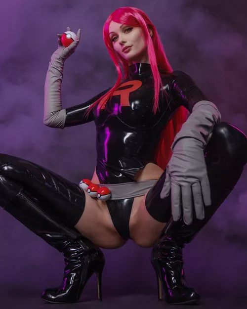 Jessie from the Team Rocket trio by Tniwe by Tniwe