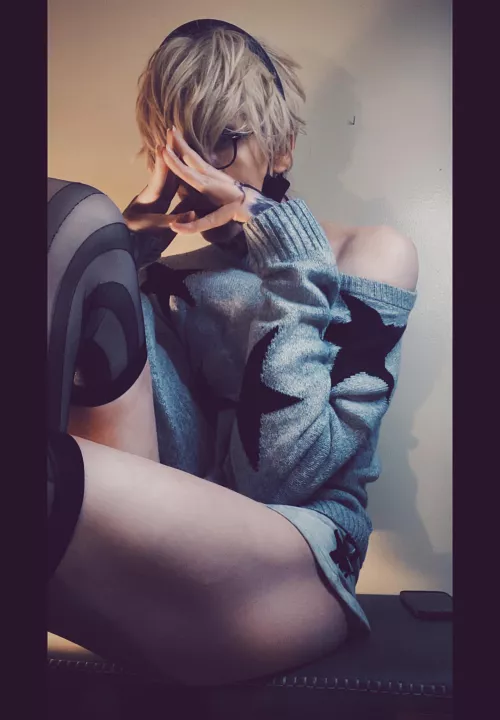 No mask…sorta :p by Temporary_Being9056