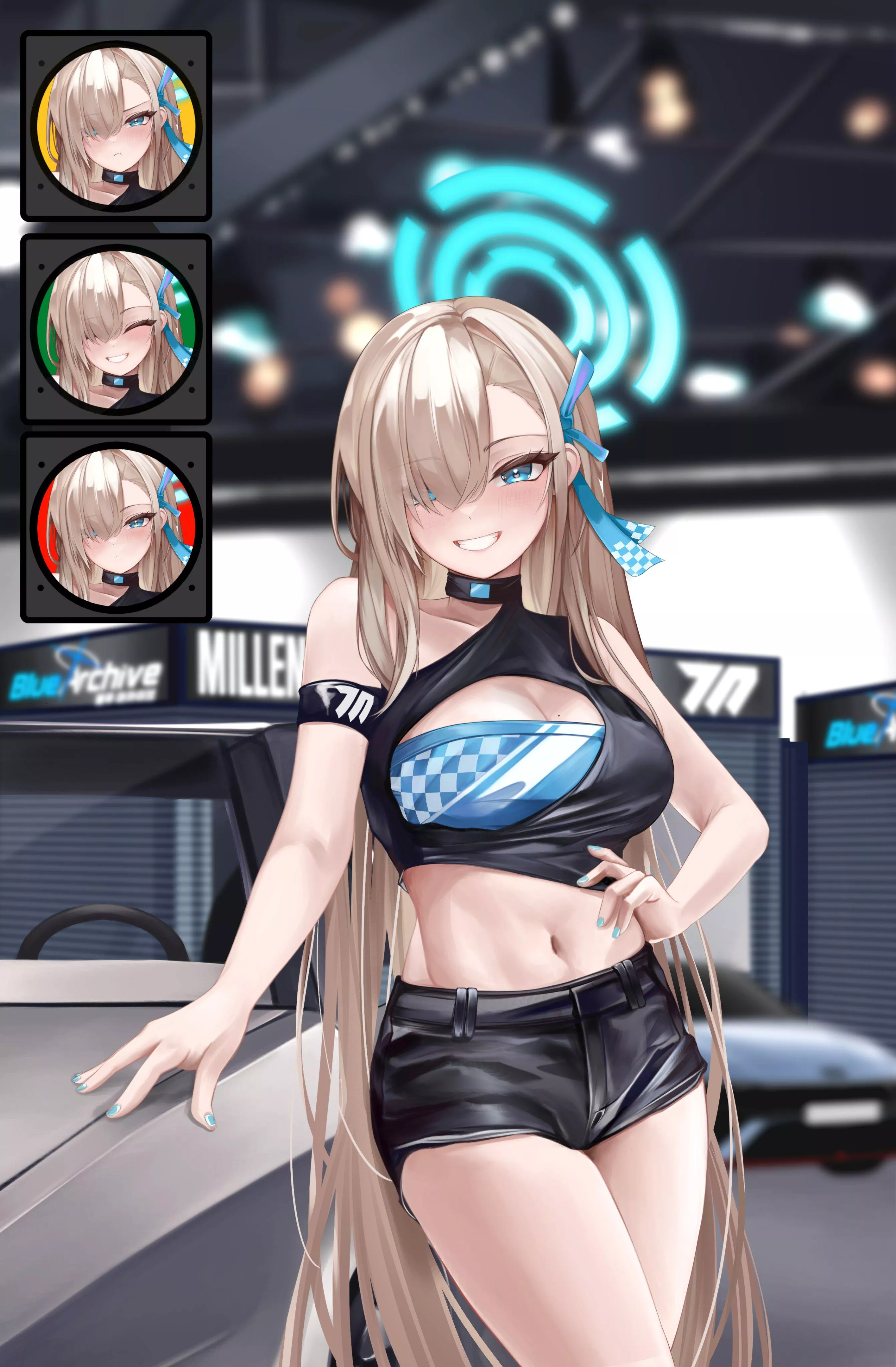 Race Queen Asuna [Blue Archive] posted by CheetahSperm18