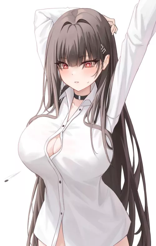 Rio Stretching [Blue Archive] by CheetahSperm18