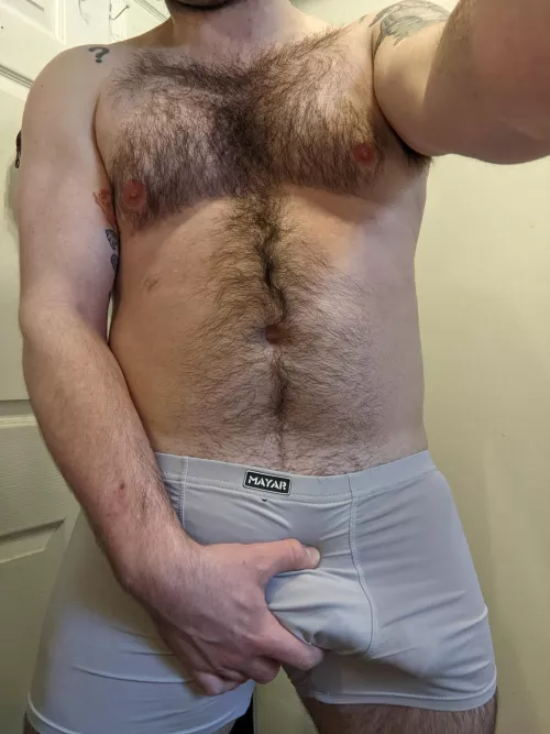 Sweaty hairy bulge by prominentdjs