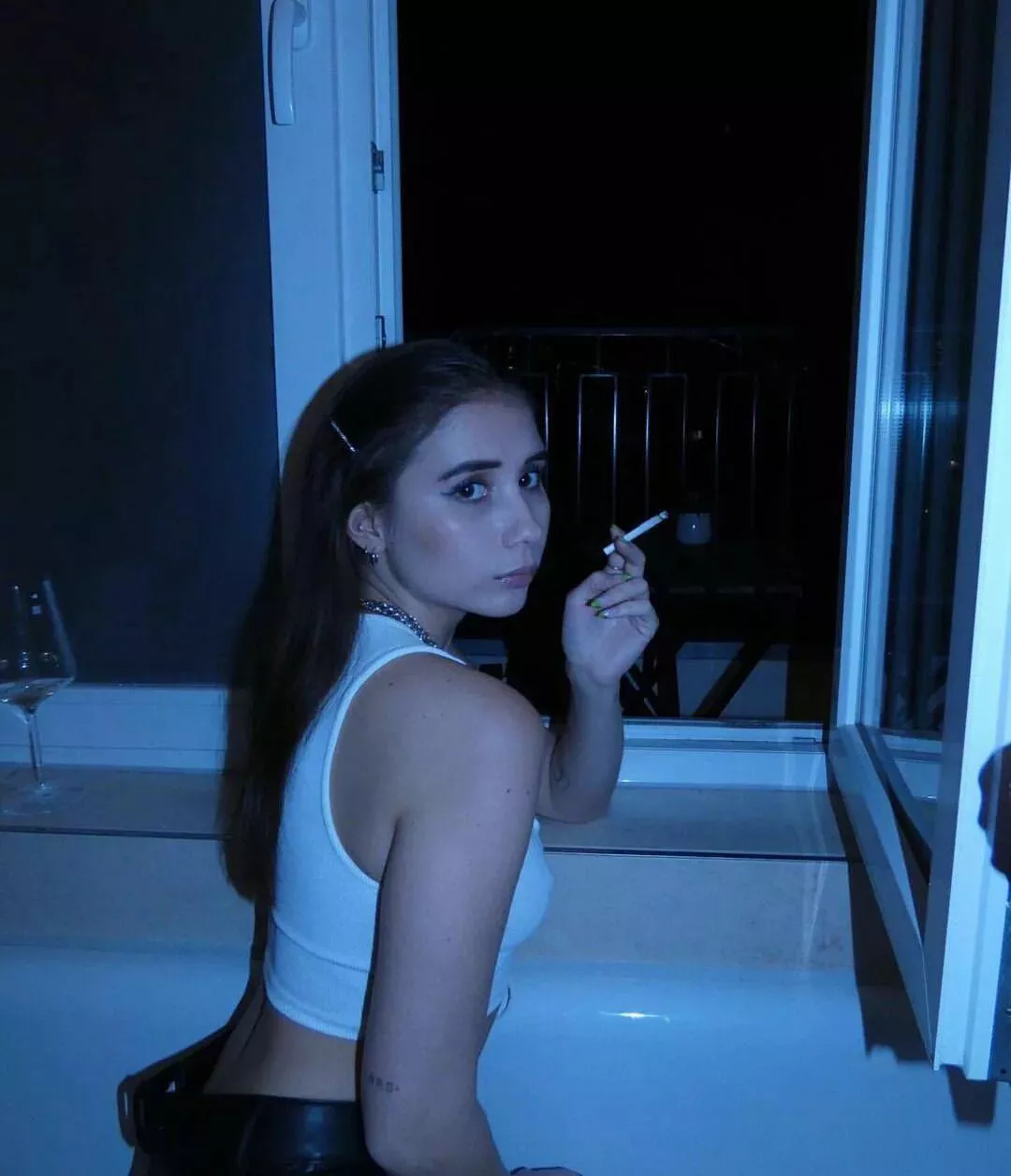 Whenever your girl goes missing at a friend’s party, you know where to look for her posted by darkpoetries