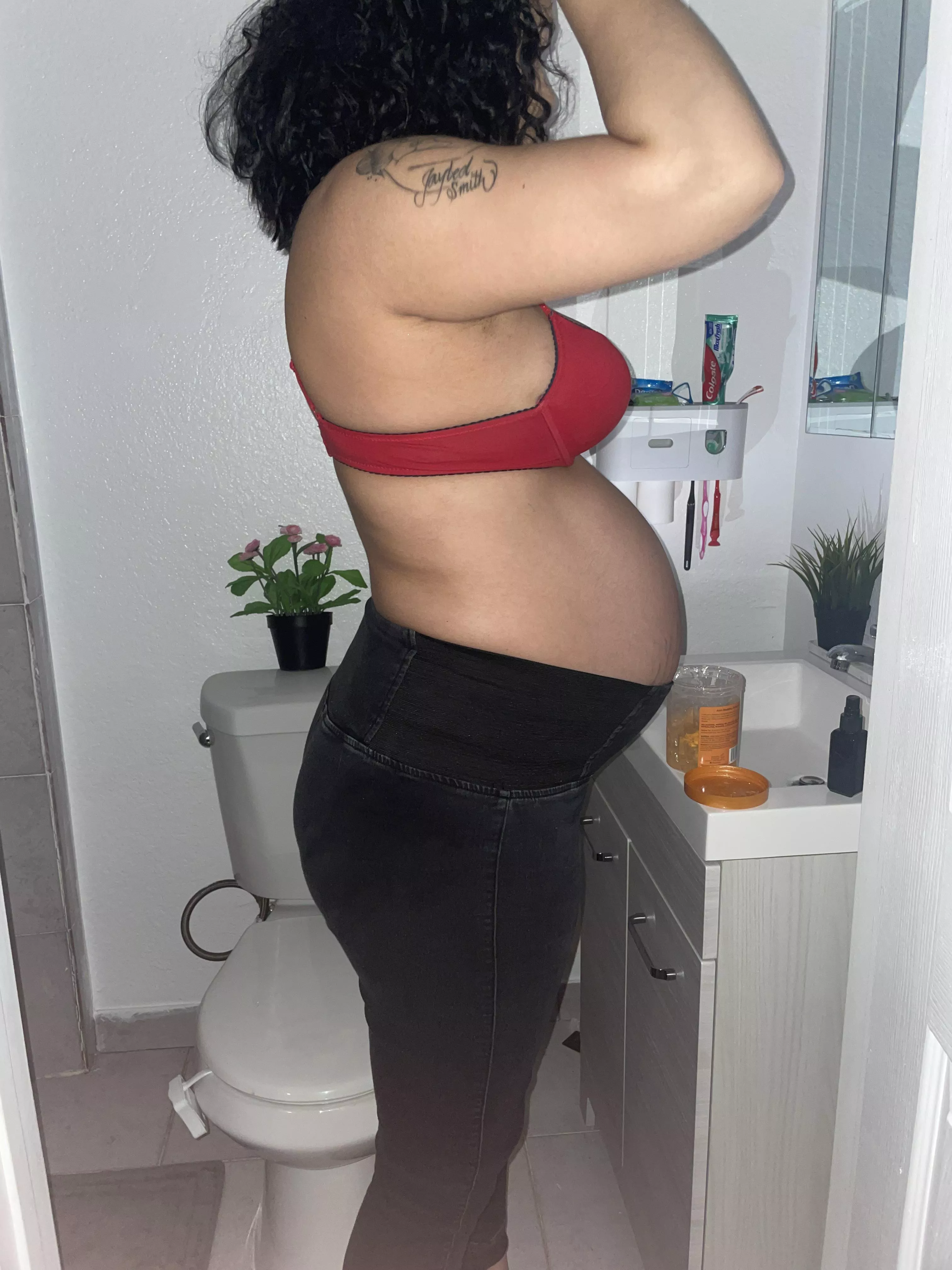 Who wants to see everything of my pregnant Latina gf? DM me your snap  posted by Street_Silver5670