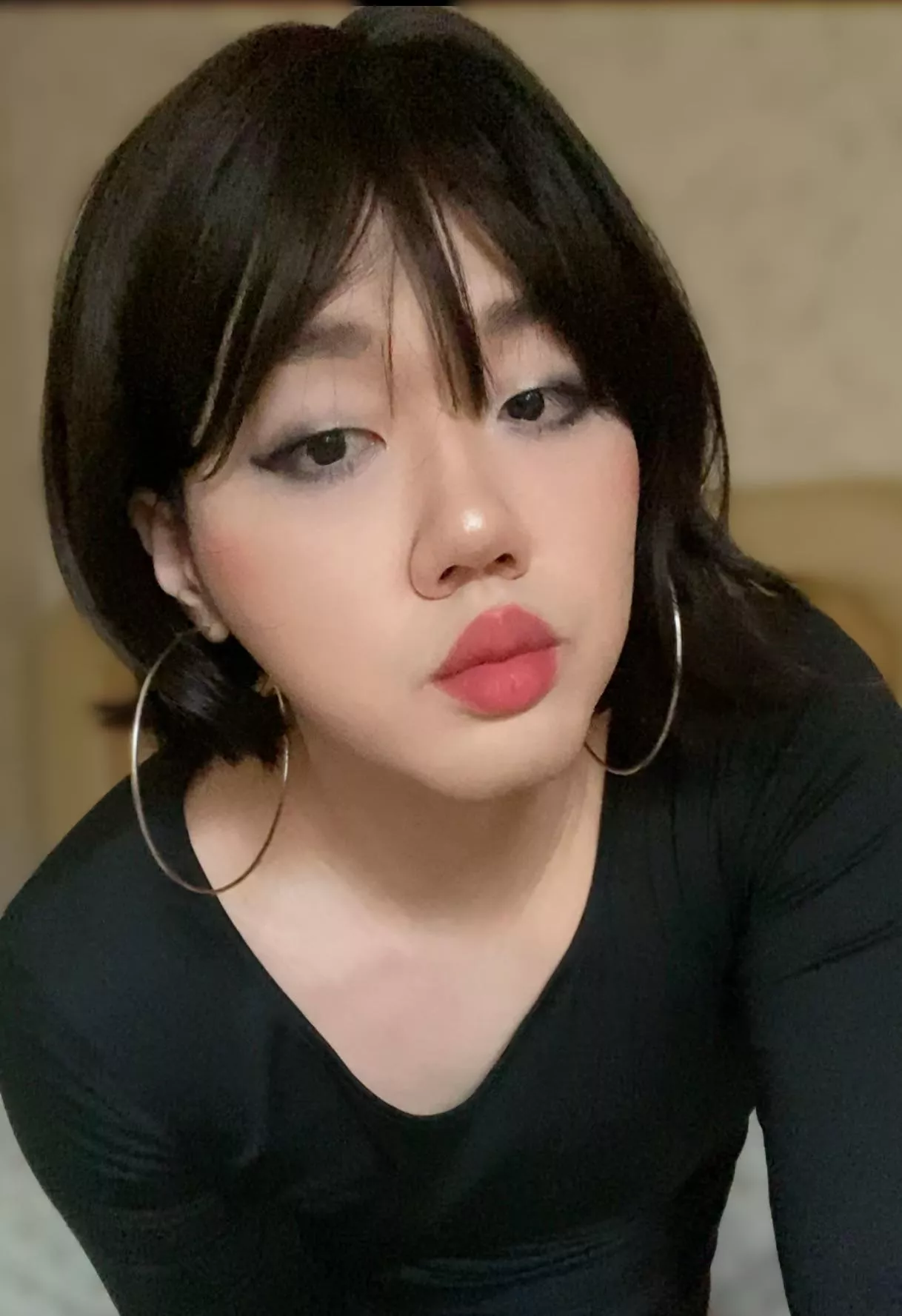 A quick selfie :3 I’m shy posted by BangBangGuy