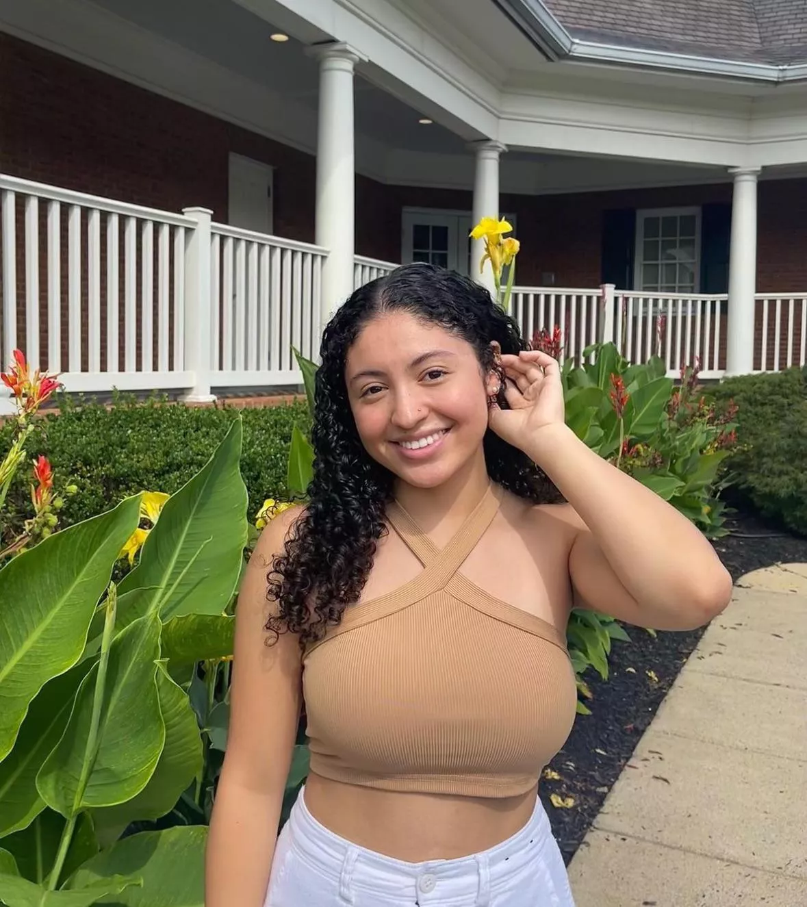 Busty in beige  posted by anonymous123456_