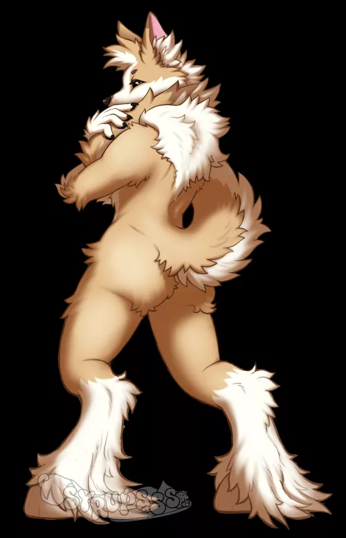 Clydesdale Fox Pinup [Commission by Me] [Q] by kknk