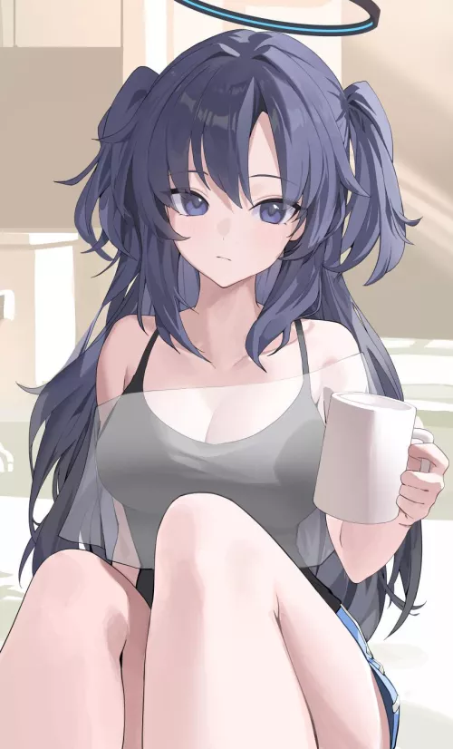 Cute and sexy angel waifu by reversedturnover