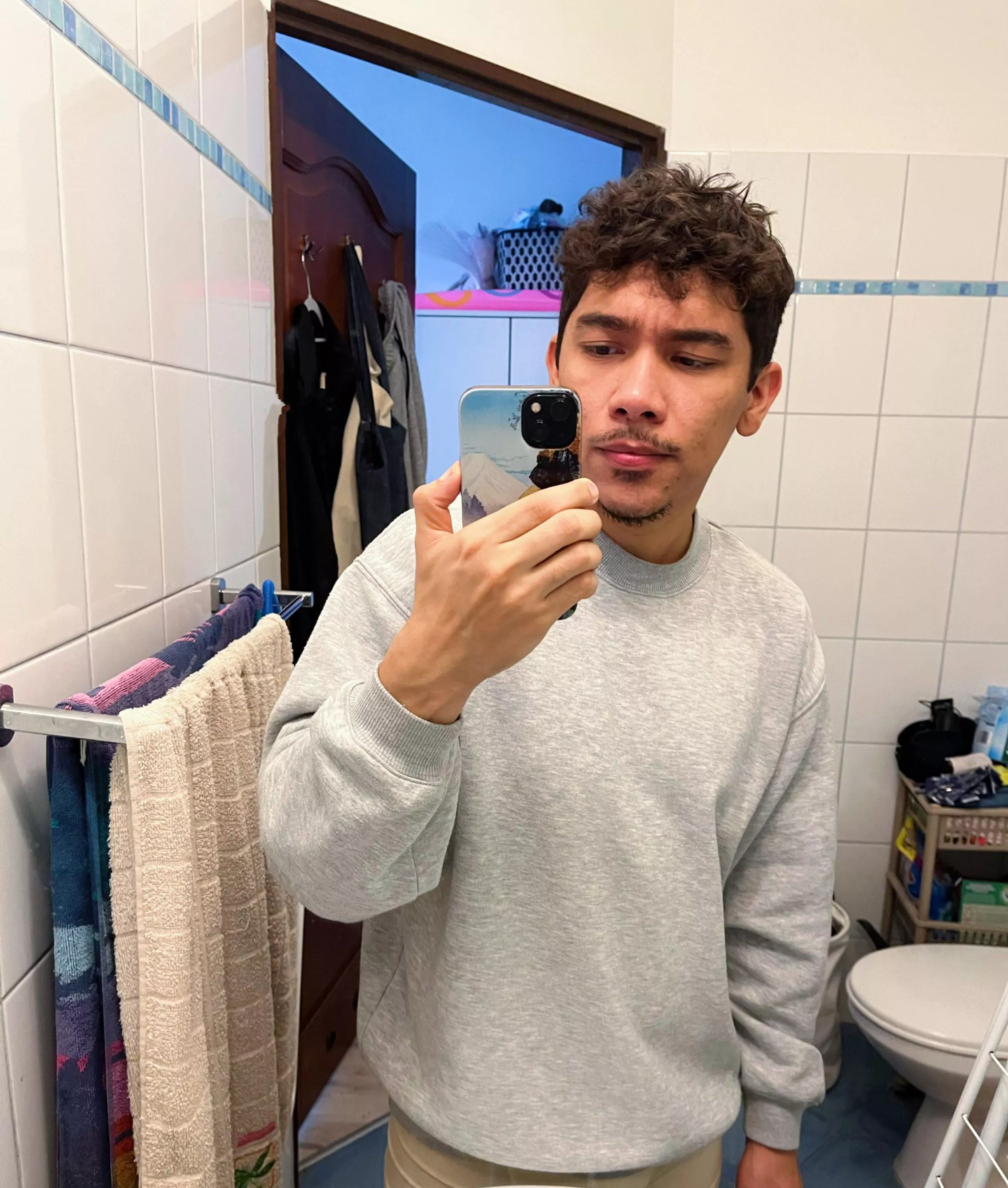 Decided to grow some facial hair but don’t know if I should keep it posted by ArcherGerard