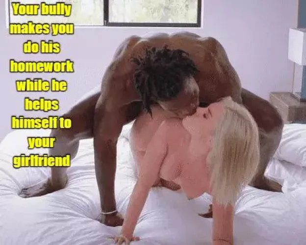 Do my homework well, boy, and I will do yours with your girlfriend  by Don7ojin