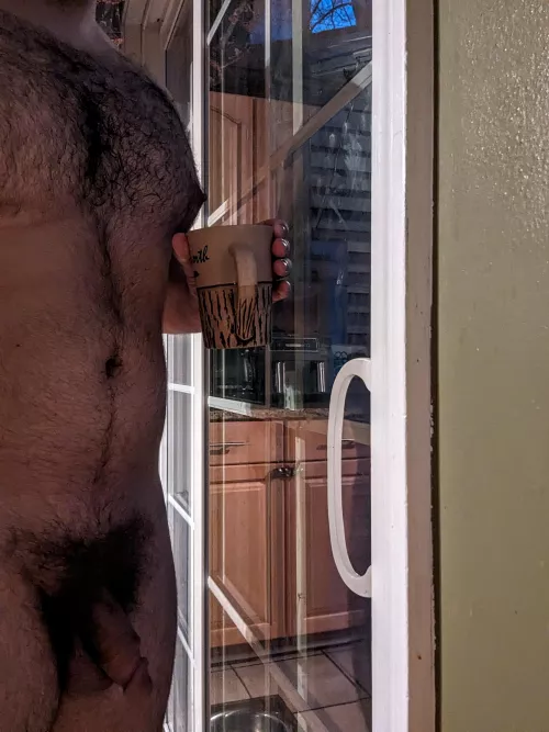 Enjoying my morning coffee by snowman861