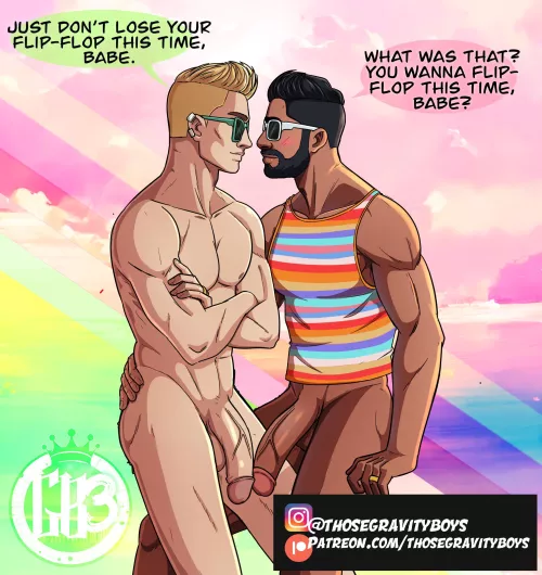 Eric and his “selective hearing”👂🍆 by thosegravityboys