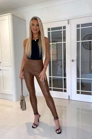 Feeling sexy in leather  posted by Tough_Path8397