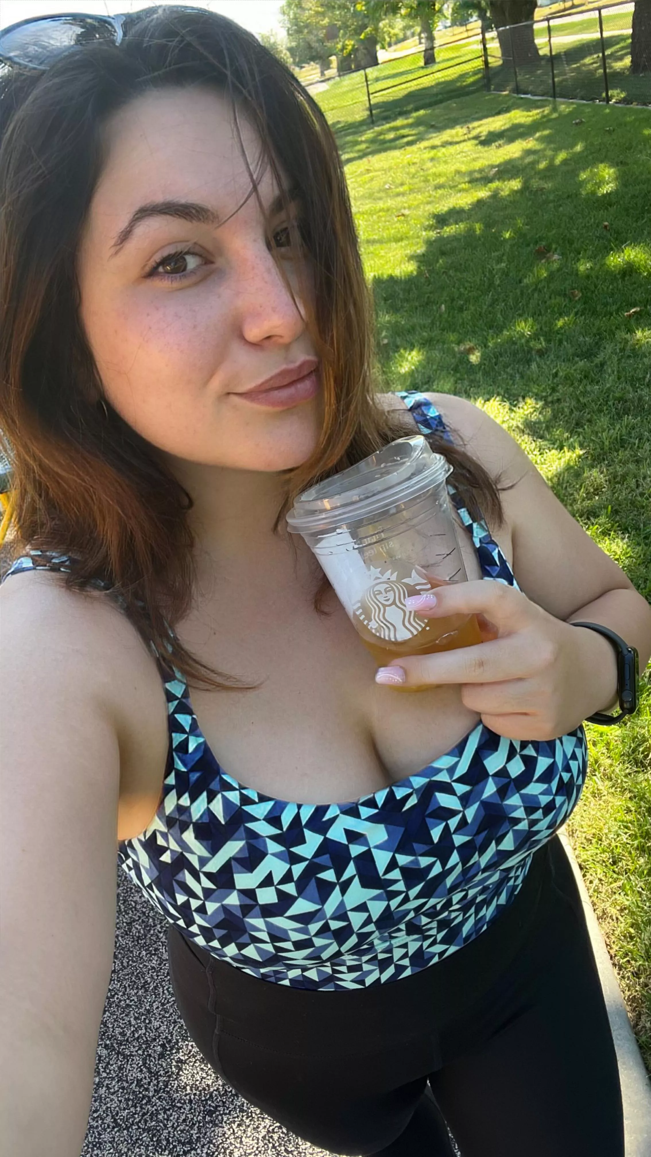 Getting my steps in before heading to the gym posted by icedcafeaulait