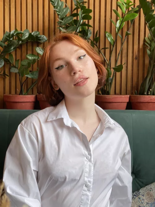 I feel like this blouse is too strict for meeting with friends by RedHead_Power