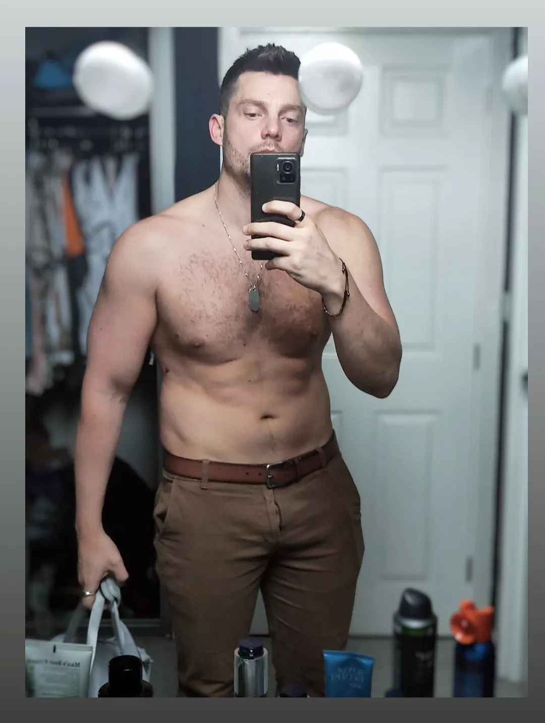 Is it acceptable for a guy (36) to go to work like this?  posted by No_Post8064